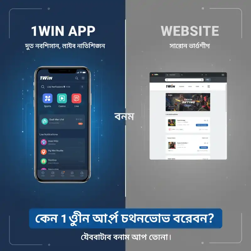 ১উইন অ্যাপ ডাউনলোড করার সুবিধা
